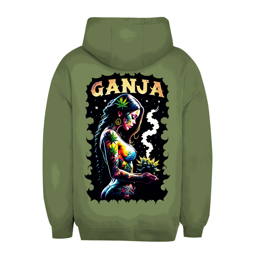 Unisex Oversize Hoodie - Ganja Girl | Division420®