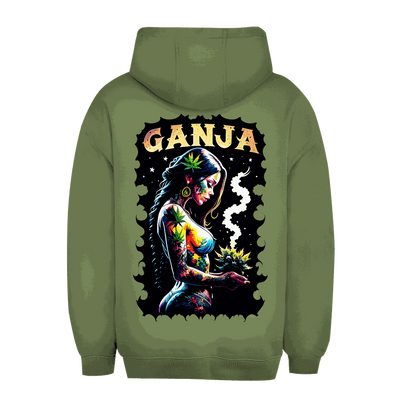 Unisex Oversize Hoodie - Ganja Girl | Division420®