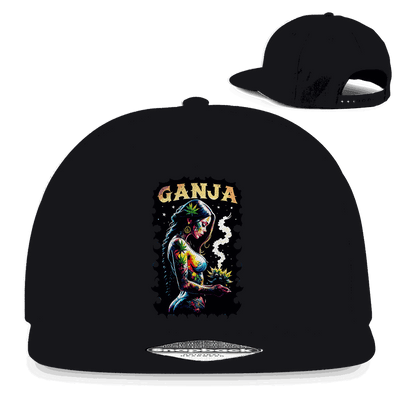 Snapback Rapper Cap - Ganja Girl | Division420®