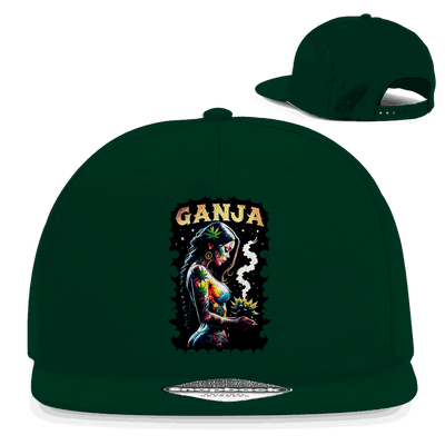 Snapback Rapper Cap - Ganja Girl | Division420®
