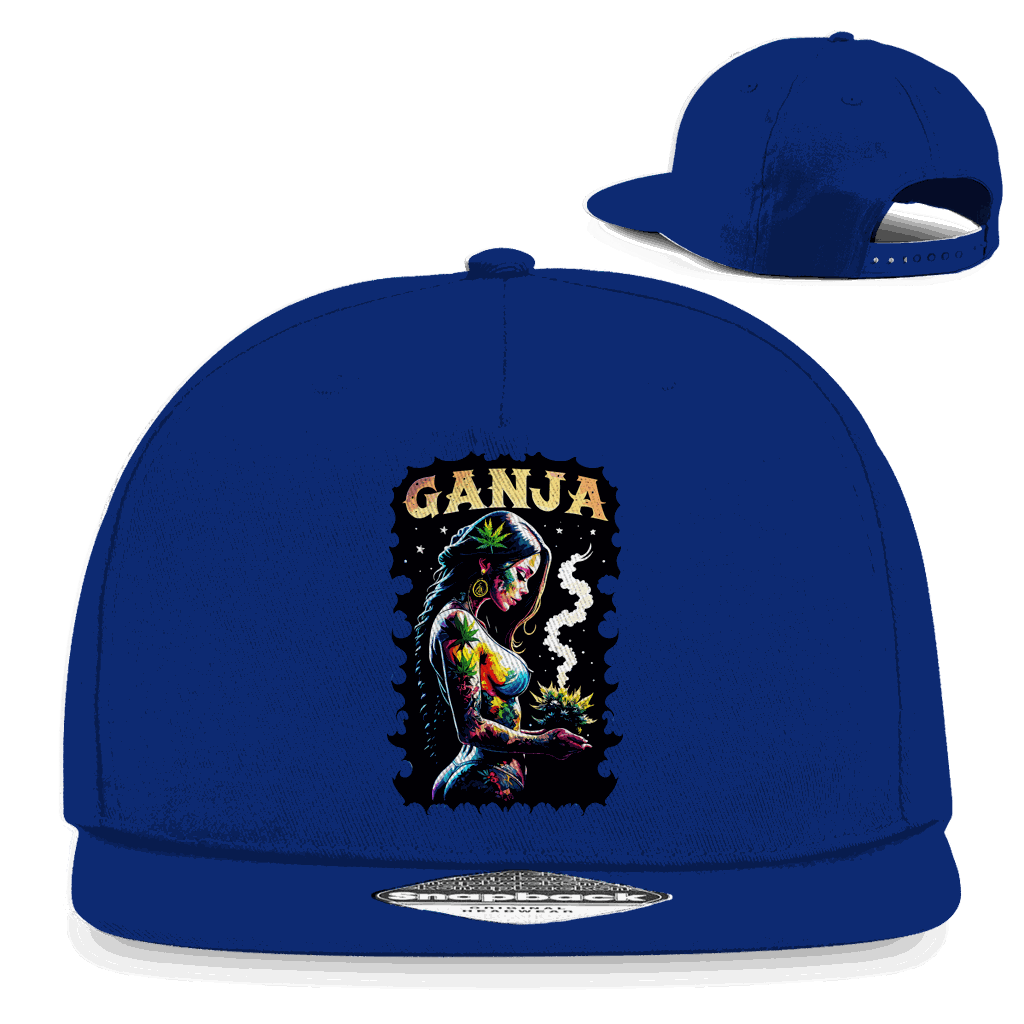 Snapback Rapper Cap - Ganja Girl | Division420®