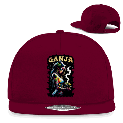 Snapback Rapper Cap - Ganja Girl | Division420®