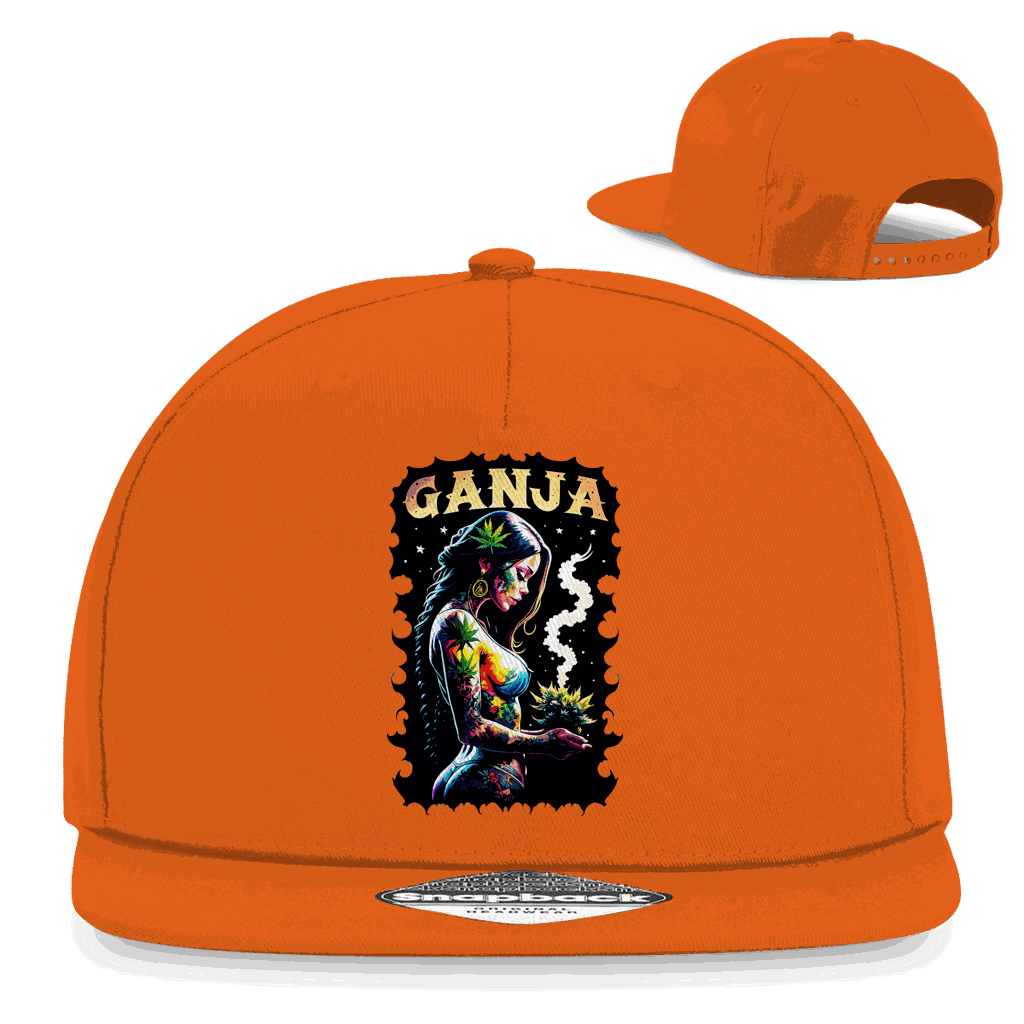 Snapback Rapper Cap - Ganja Girl | Division420®