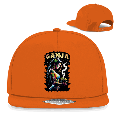 Snapback Rapper Cap - Ganja Girl | Division420®
