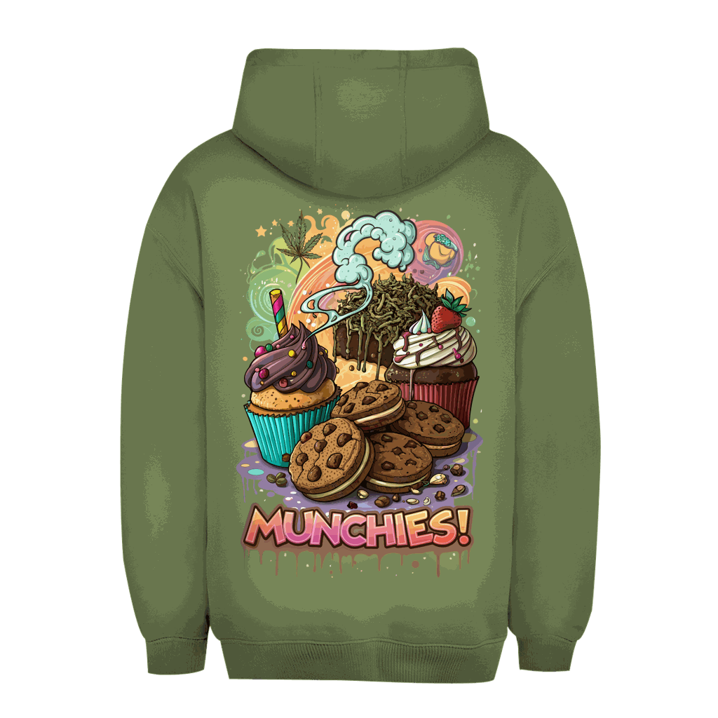 Unisex Oversize Hoodie - Munchies Art | Division420®