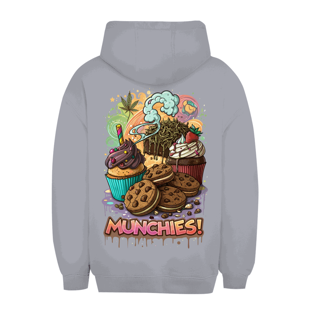 Unisex Oversize Hoodie - Munchies Art | Division420®