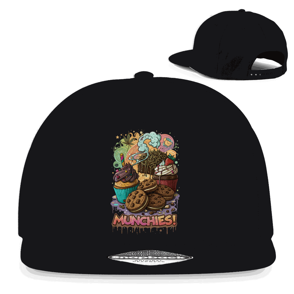 Snapback Rapper Cap - Munchies Art | Division420®