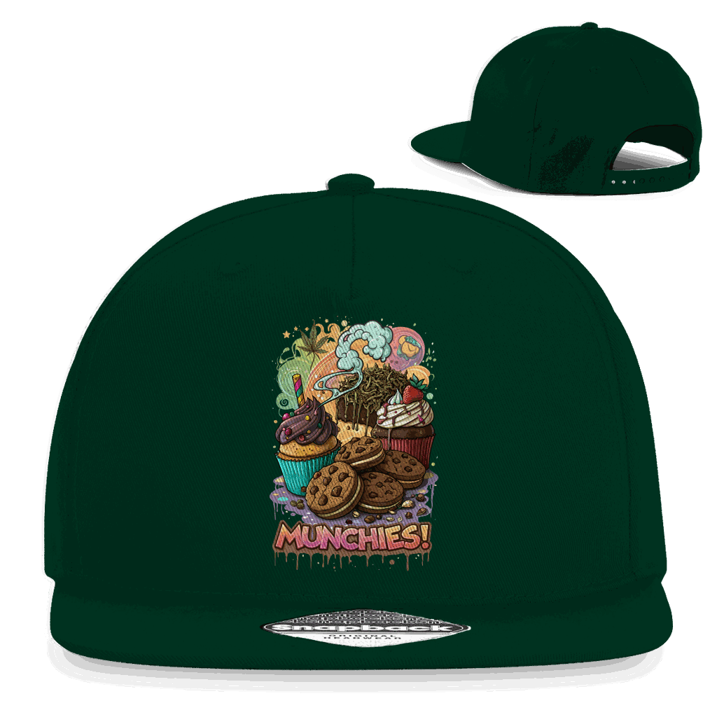 Snapback Rapper Cap - Munchies Art | Division420®