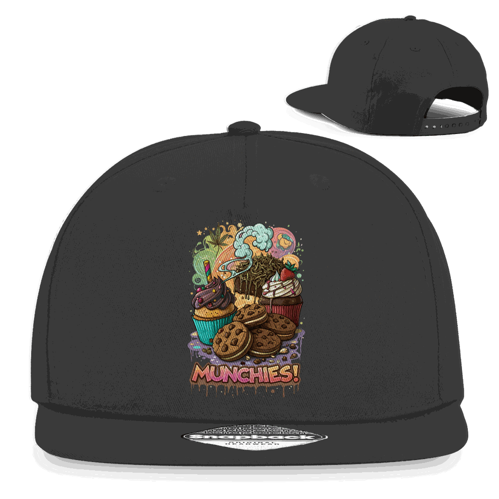 Snapback Rapper Cap - Munchies Art | Division420®