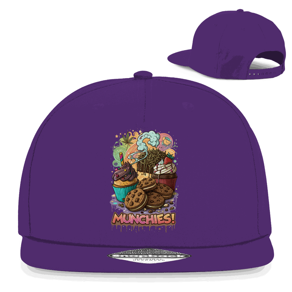 Snapback Rapper Cap - Munchies Art | Division420®