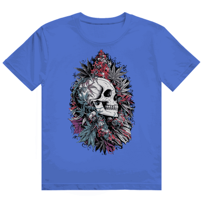 Heavy Cotton T-Shirt - Skull Art Print | Division420®