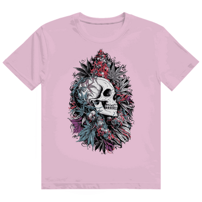Heavy Cotton T-Shirt - Skull Art Print | Division420®