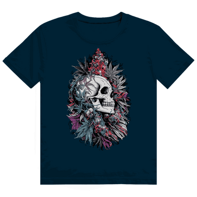 Heavy Cotton T-Shirt - Skull Art Print | Division420®