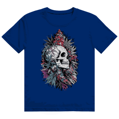 Heavy Cotton T-Shirt - Skull Art Print | Division420®