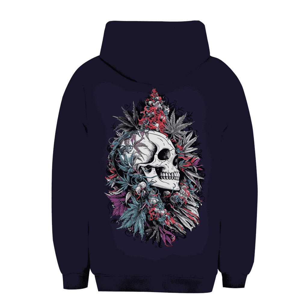 Unisex Oversize Hoodie - Skull Art Print | Division420®