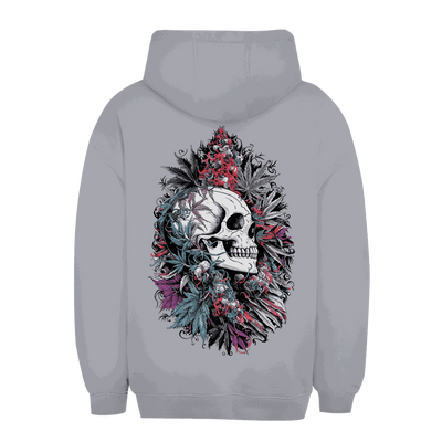 Unisex Oversize Hoodie mit Skull Art Print, urbaner Style, weiche Baumwollmischung, nachhaltige Produktion