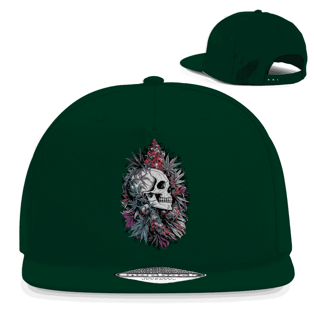 Snapback Rapper Cap - Skull Art Print | Division420®