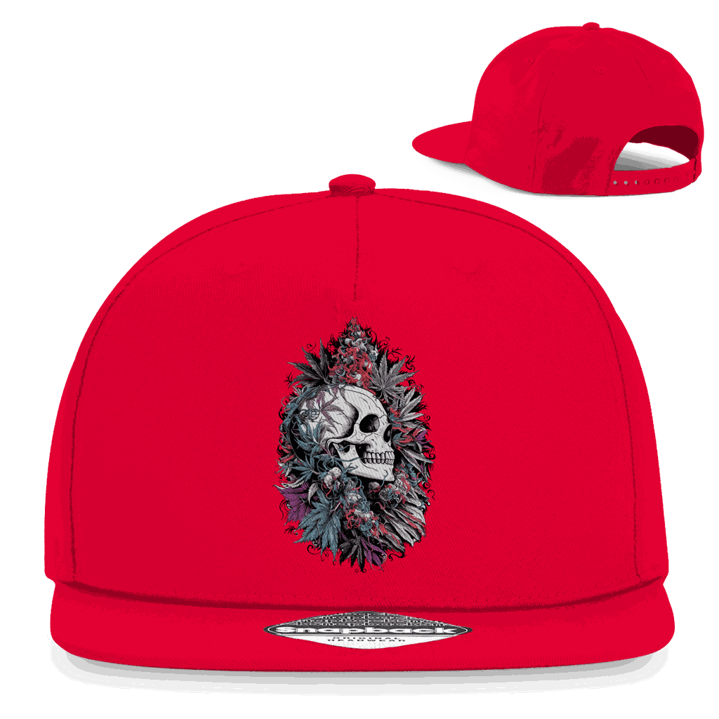 Snapback Rapper Cap - Skull Art Print | Division420®