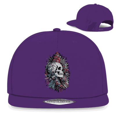 Snapback Rapper Cap - Skull Art Print | Division420®
