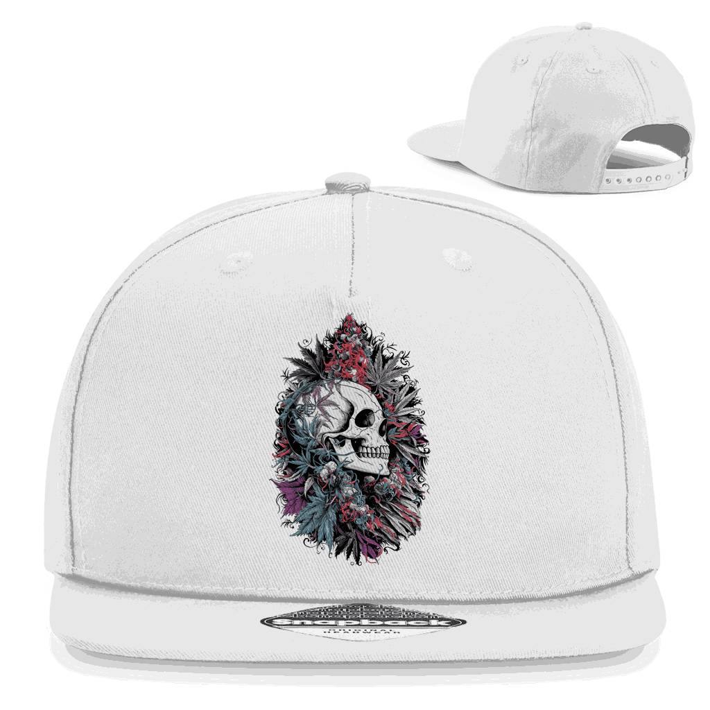 Snapback Rapper Cap - Skull Art Print | Division420®