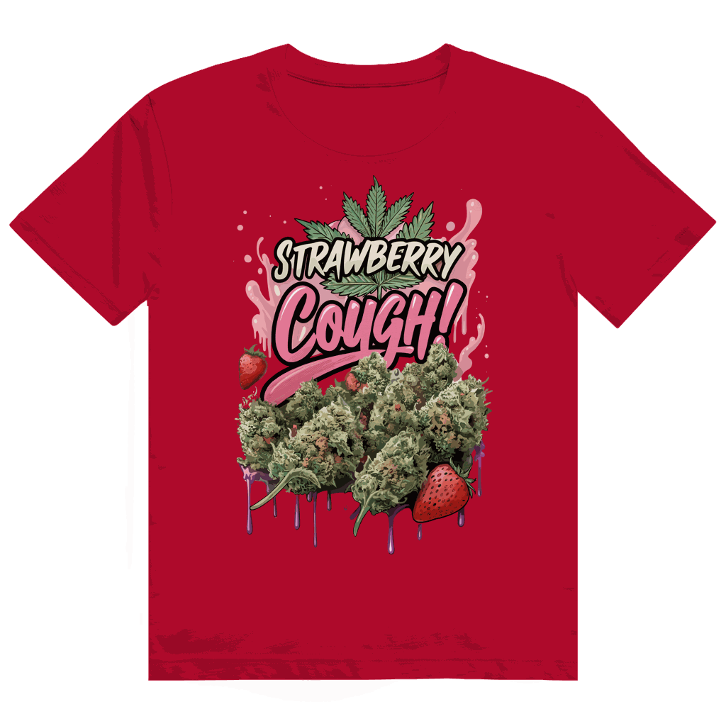 Heavy Cotton T-Shirt - Strawberry Cough | Division420®