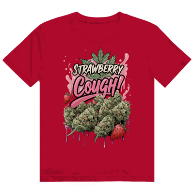 Heavy Cotton T-Shirt - Strawberry Cough | Division420®