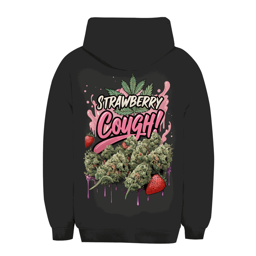 Size chart for Division420 Unisex Oversize Hoodie Strawberry Cough