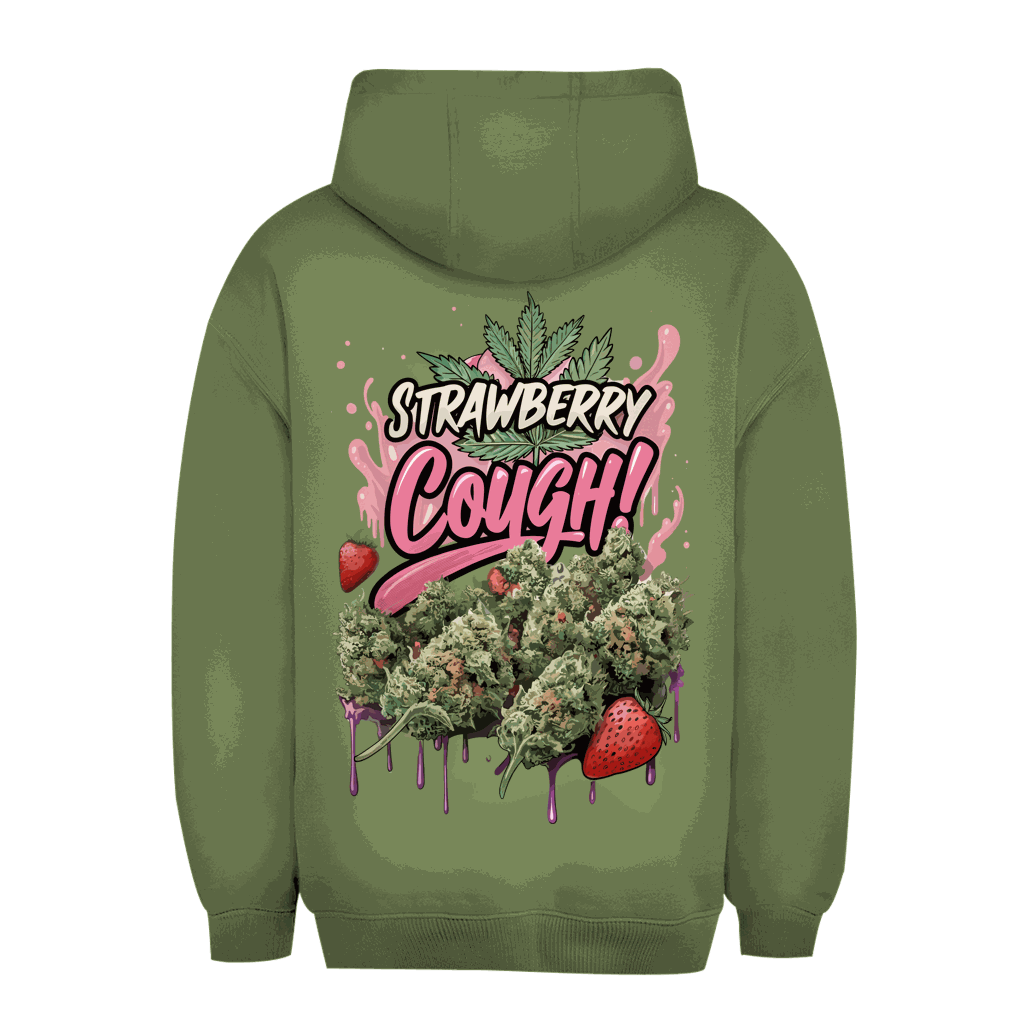 Unisex Oversize Hoodie - Strawberry Cough | Division420®