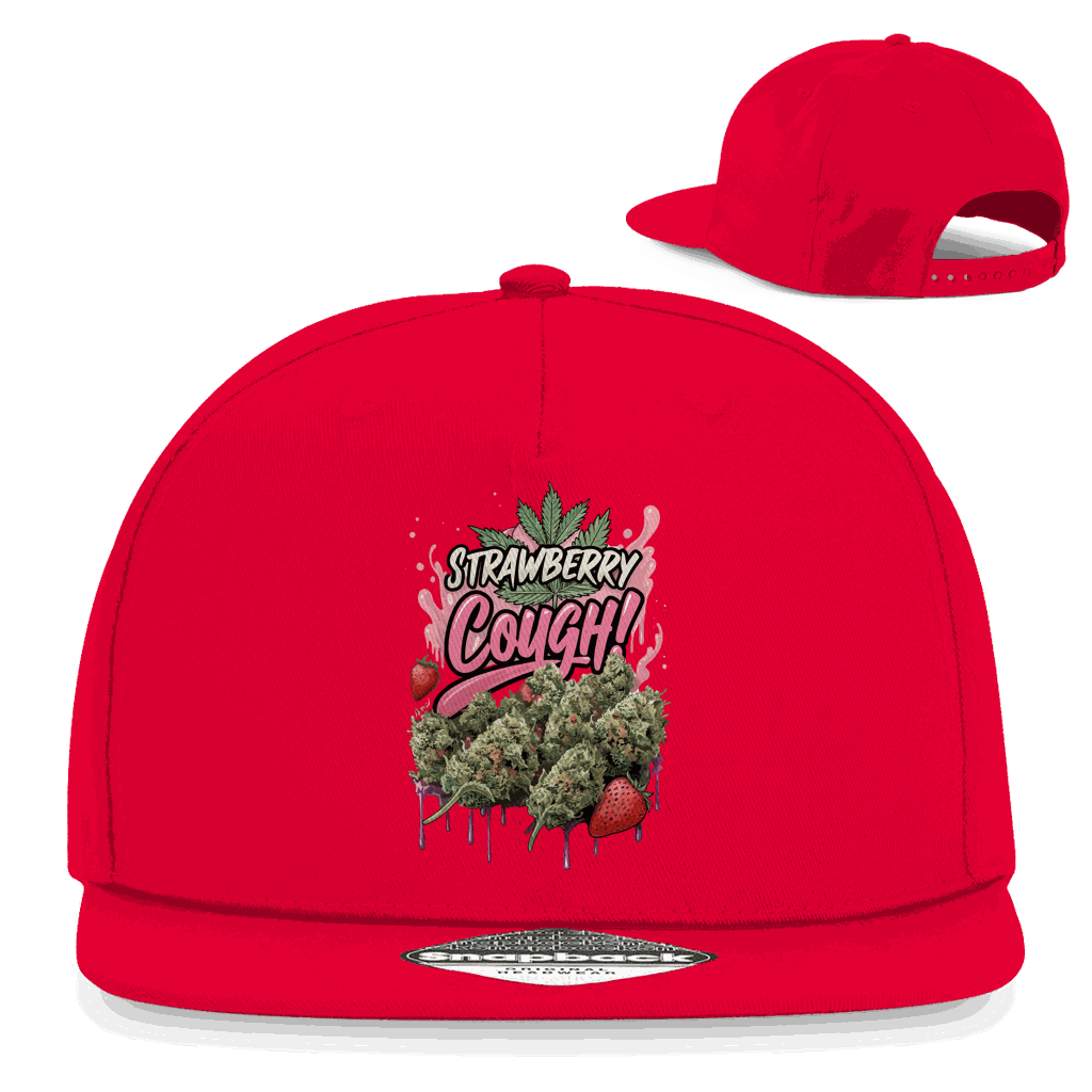 Snapback Rapper Cap - Strawberry Cough | Division420®