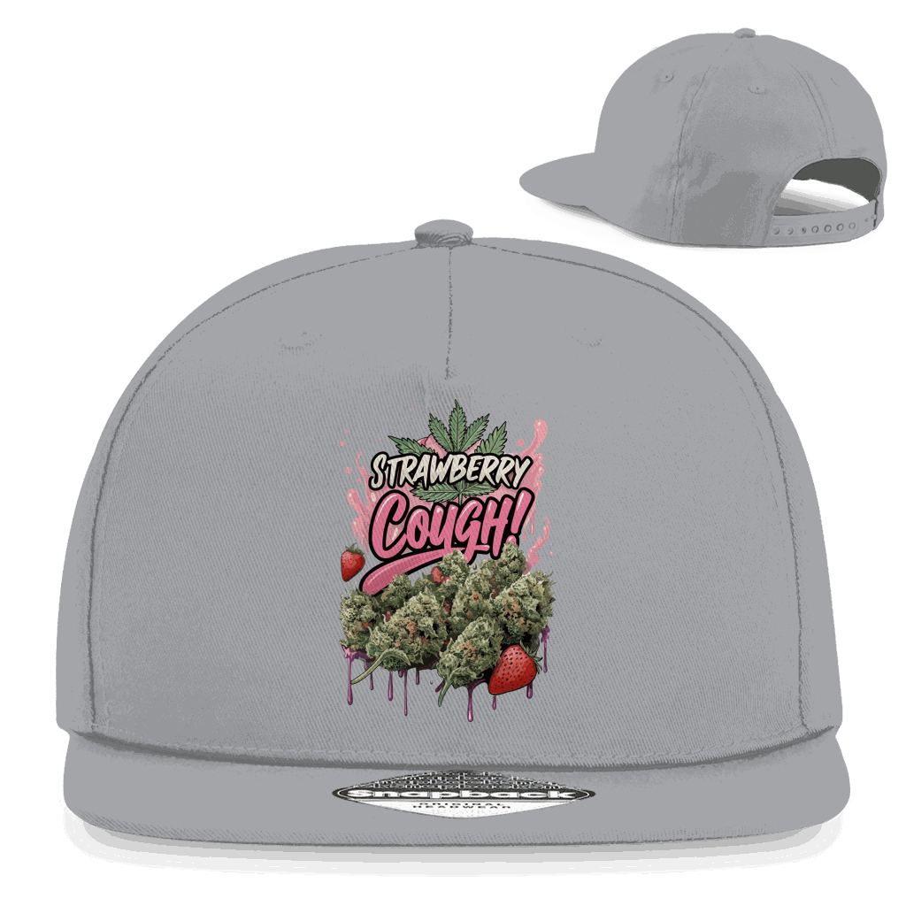 Snapback Rapper Cap - Strawberry Cough | Division420®