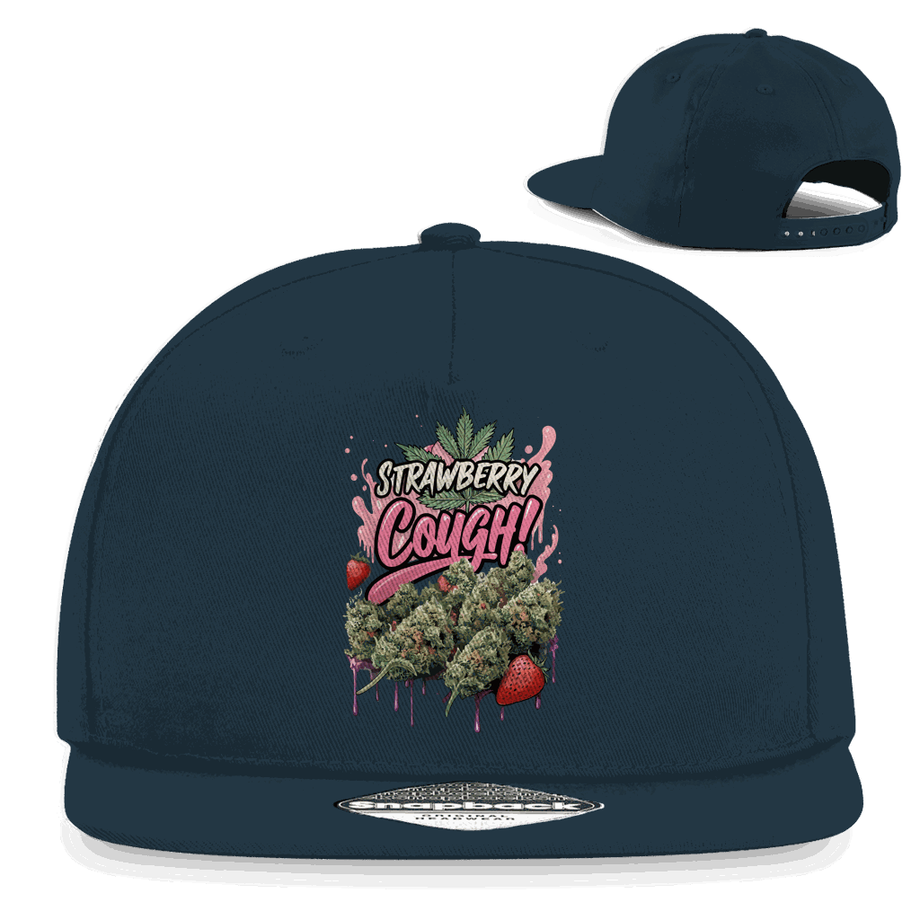 Snapback Rapper Cap - Strawberry Cough | Division420®