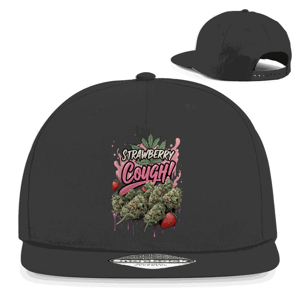 Snapback Rapper Cap - Strawberry Cough | Division420®
