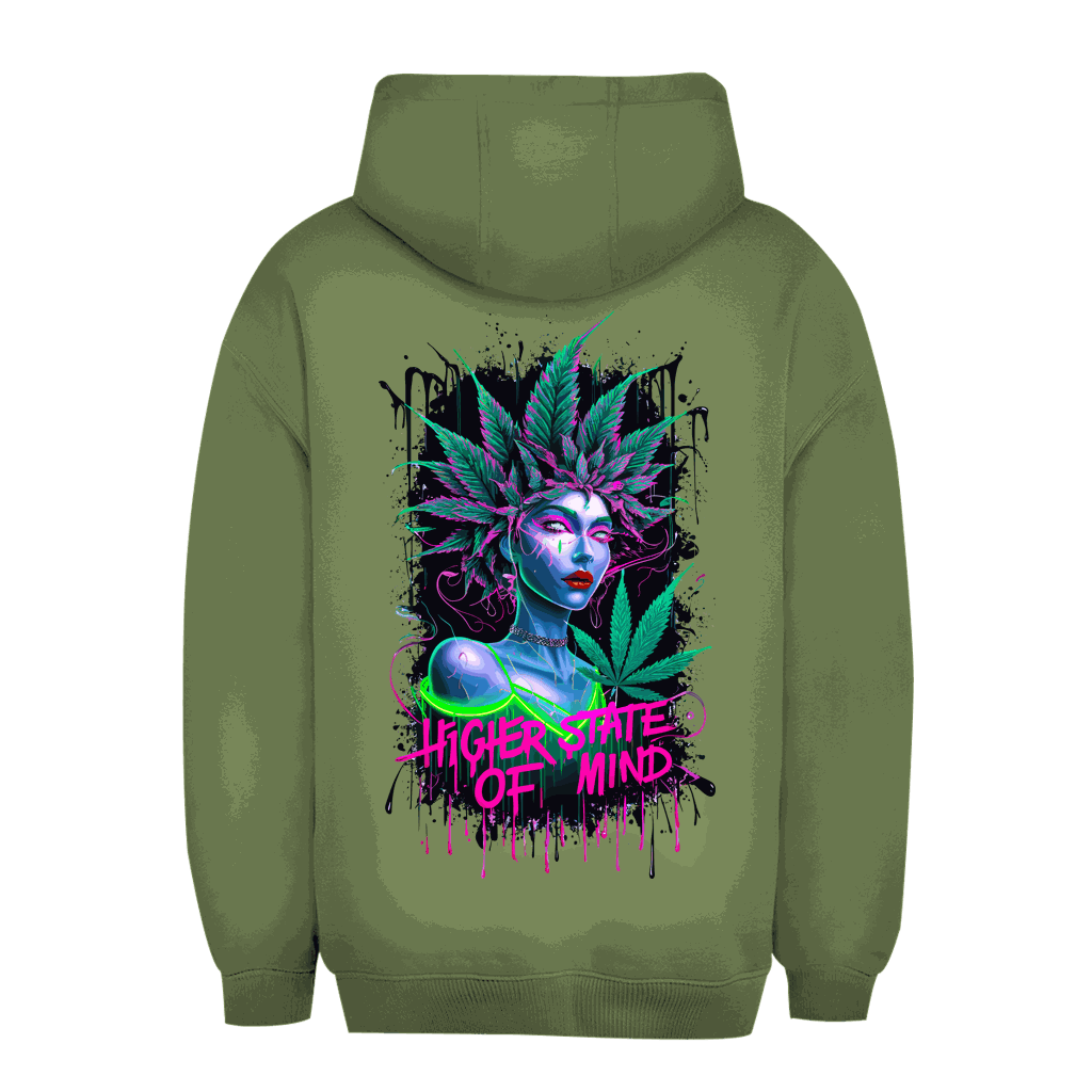 Unisex Oversize Hoodie - Higher State of Mind | Division420®