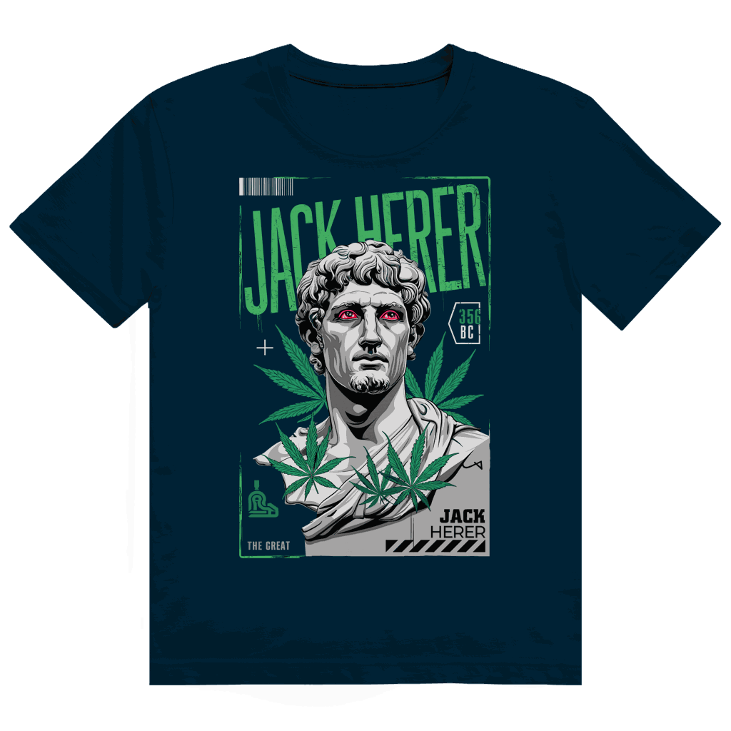 Größentabelle für Heavy Cotton T-Shirt Jack Herer von Division420