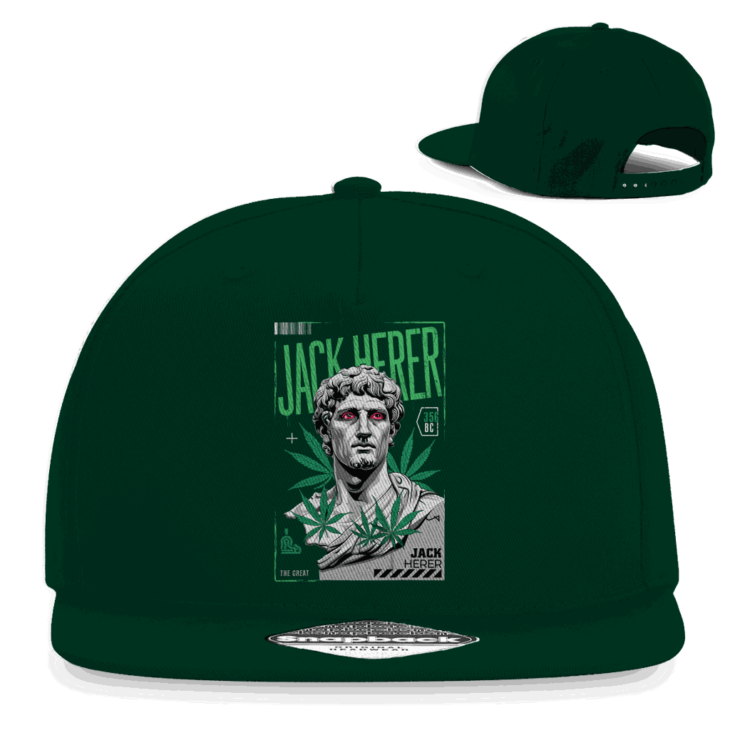 Snapback Rapper Cap - Jack Herer | Division420®