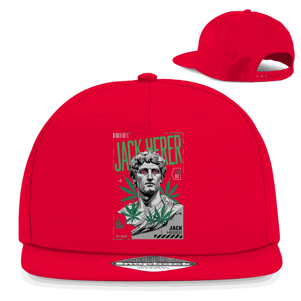 Snapback Rapper Cap - Jack Herer | Division420®