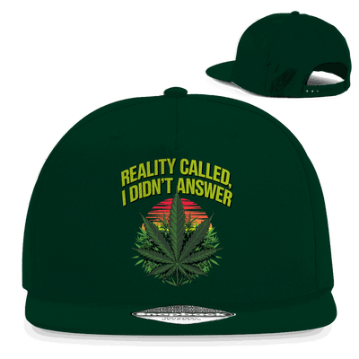 Snapback Rapper Cap - Reality Called | Division420®