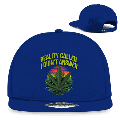 Snapback Rapper Cap - Reality Called | Division420®