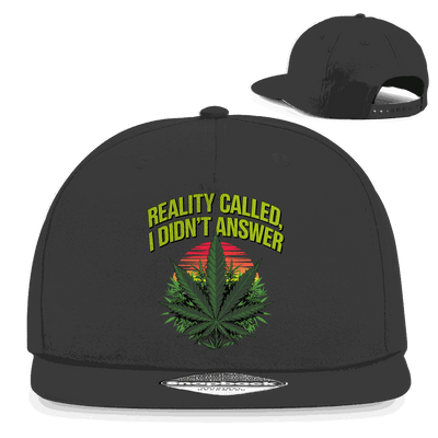 Snapback Rapper Cap - Reality Called | Division420®