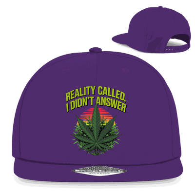 Snapback Rapper Cap - Reality Called | Division420®