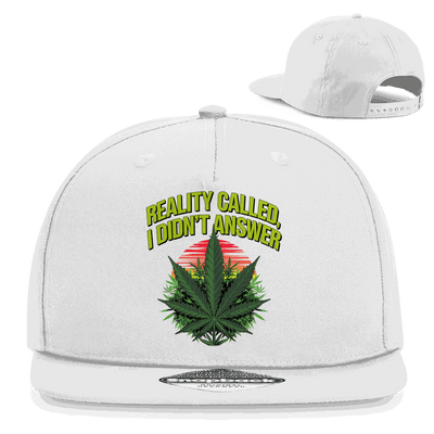 Snapback Rapper Cap - Reality Called | Division420®