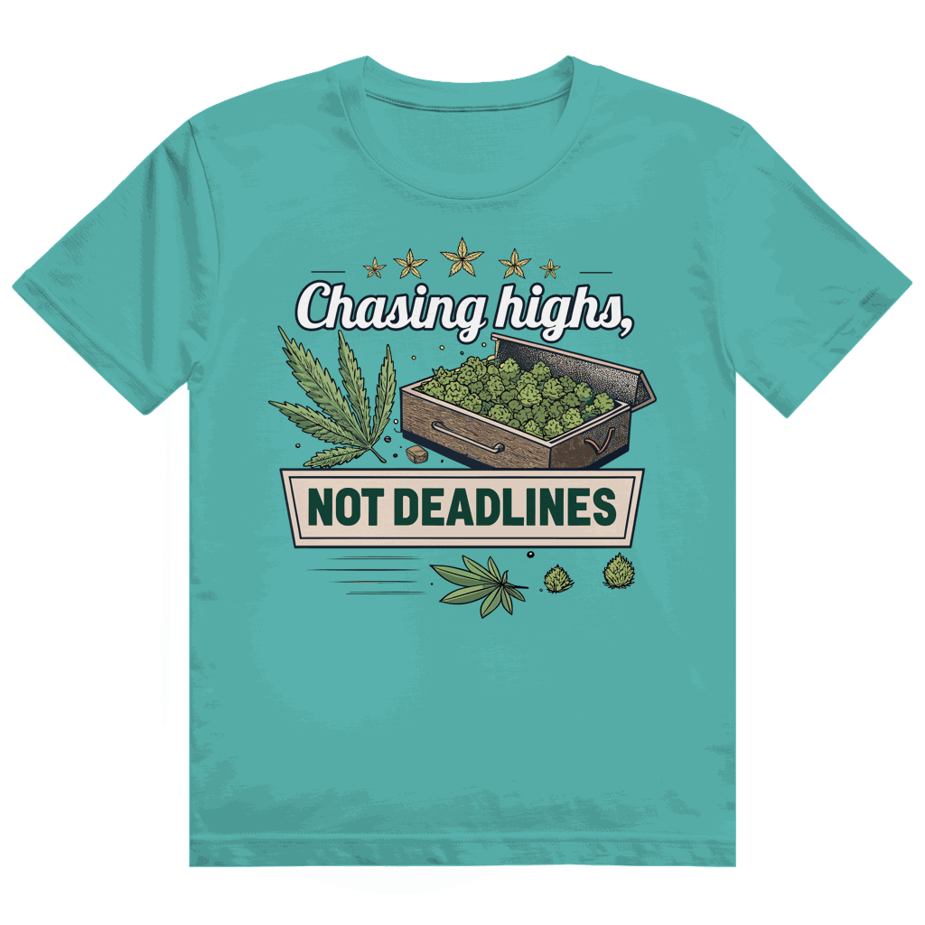 Heavy Cotton T-Shirt - Chasing Highs  | Division420®