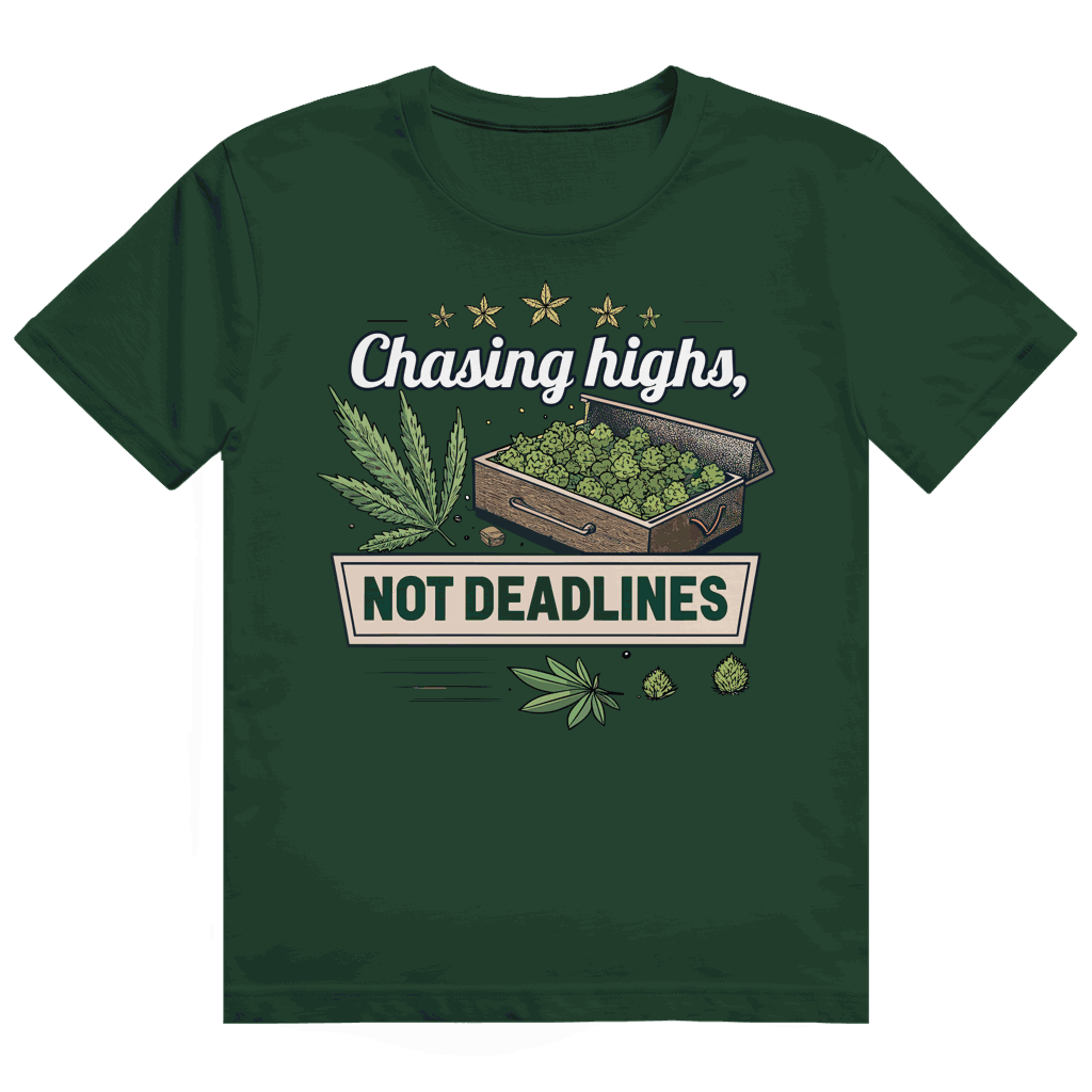 Heavy Cotton T-Shirt - Chasing Highs  | Division420®