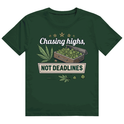 Heavy Cotton T-Shirt - Chasing Highs  | Division420®