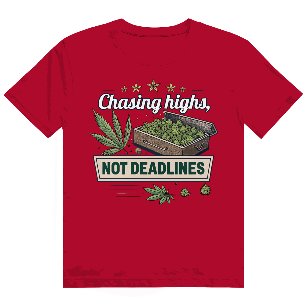 Heavy Cotton T-Shirt - Chasing Highs  | Division420®