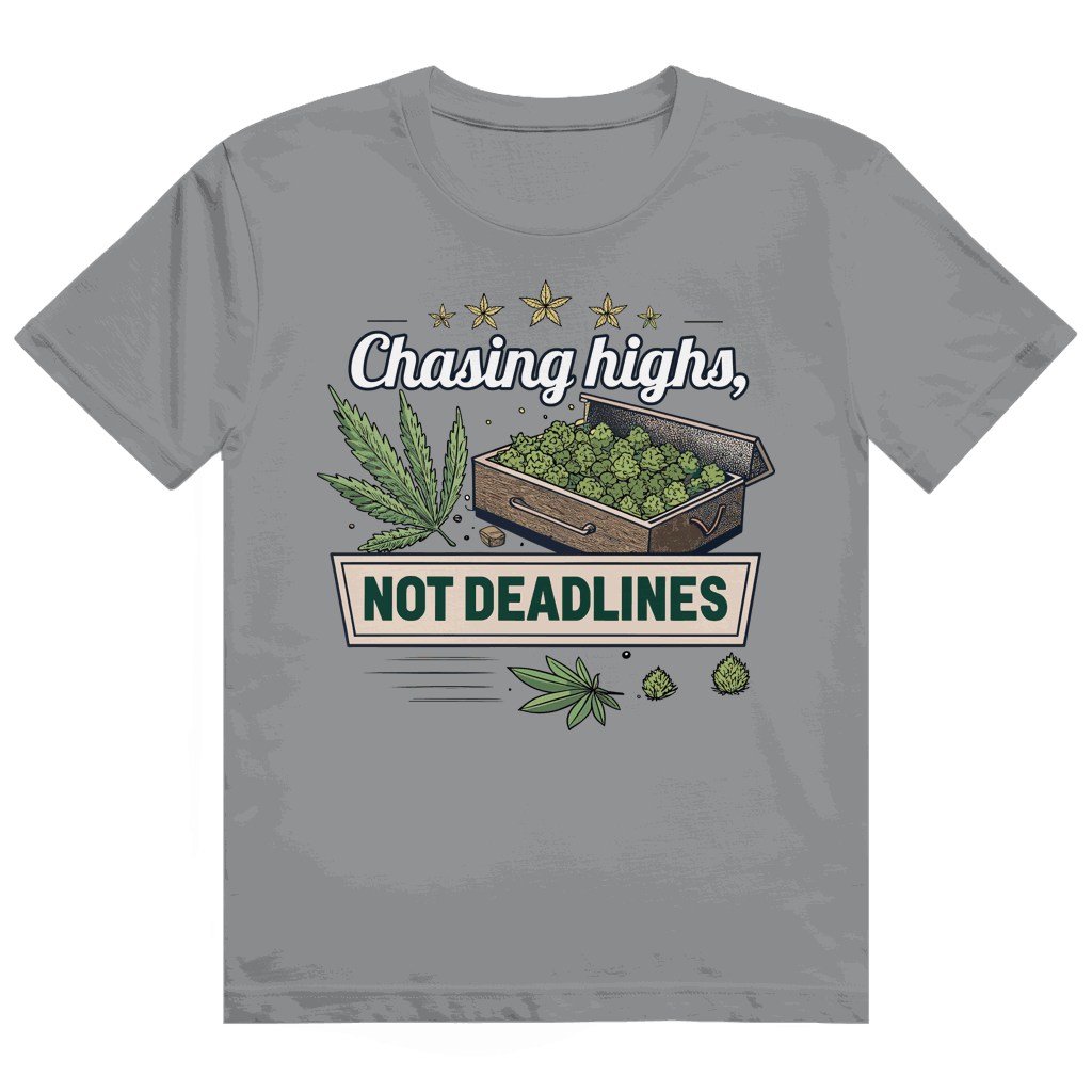 Heavy Cotton T-Shirt - Chasing Highs  | Division420®