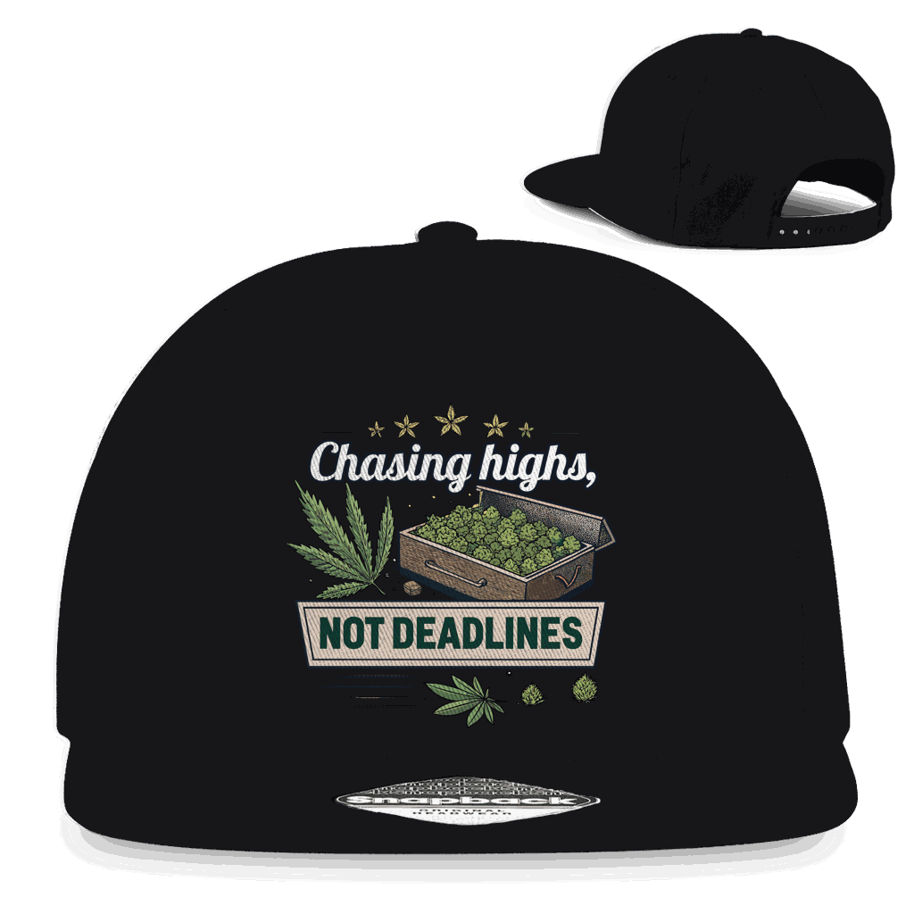 Snapback Rapper Cap - Chasing Highs | Division420®
