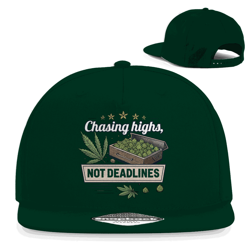 Snapback Rapper Cap - Chasing Highs | Division420®