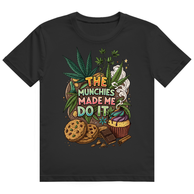 Größentabelle für Division420 Heavy Cotton T-Shirt The Munchies aus 100% Baumwolle