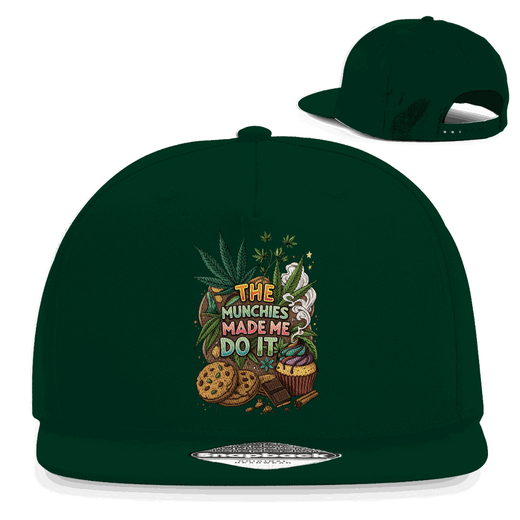 Snapback Rapper Cap - The Munchies | Division420®